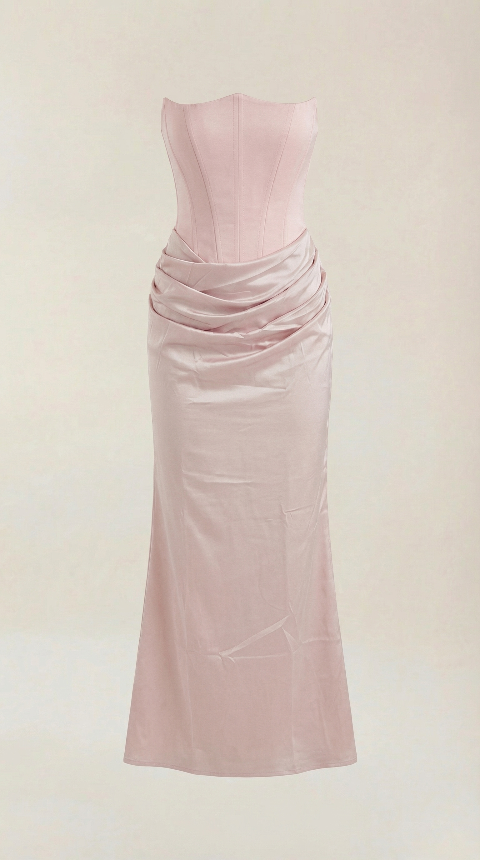 Fiorella - Vestido largo con corsé