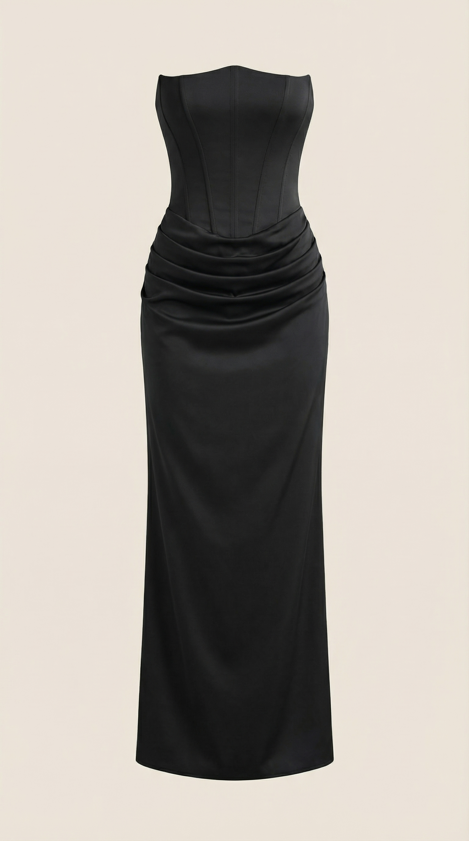 Fiorella - Vestido largo con corsé