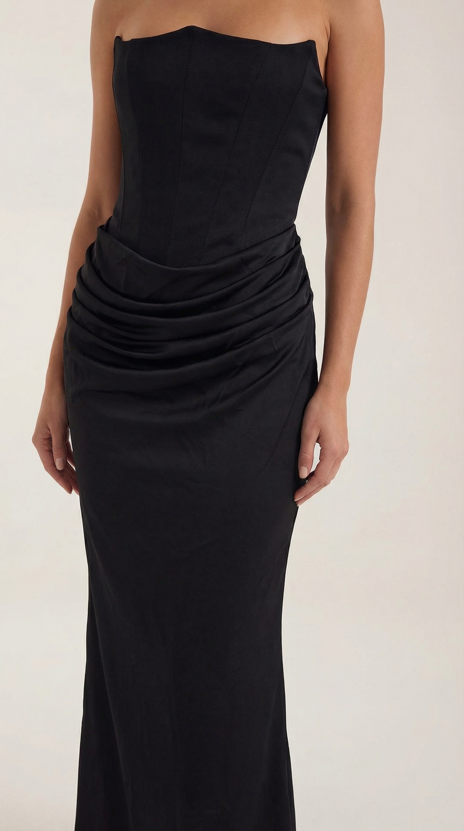 Fiorella - Vestido largo con corsé