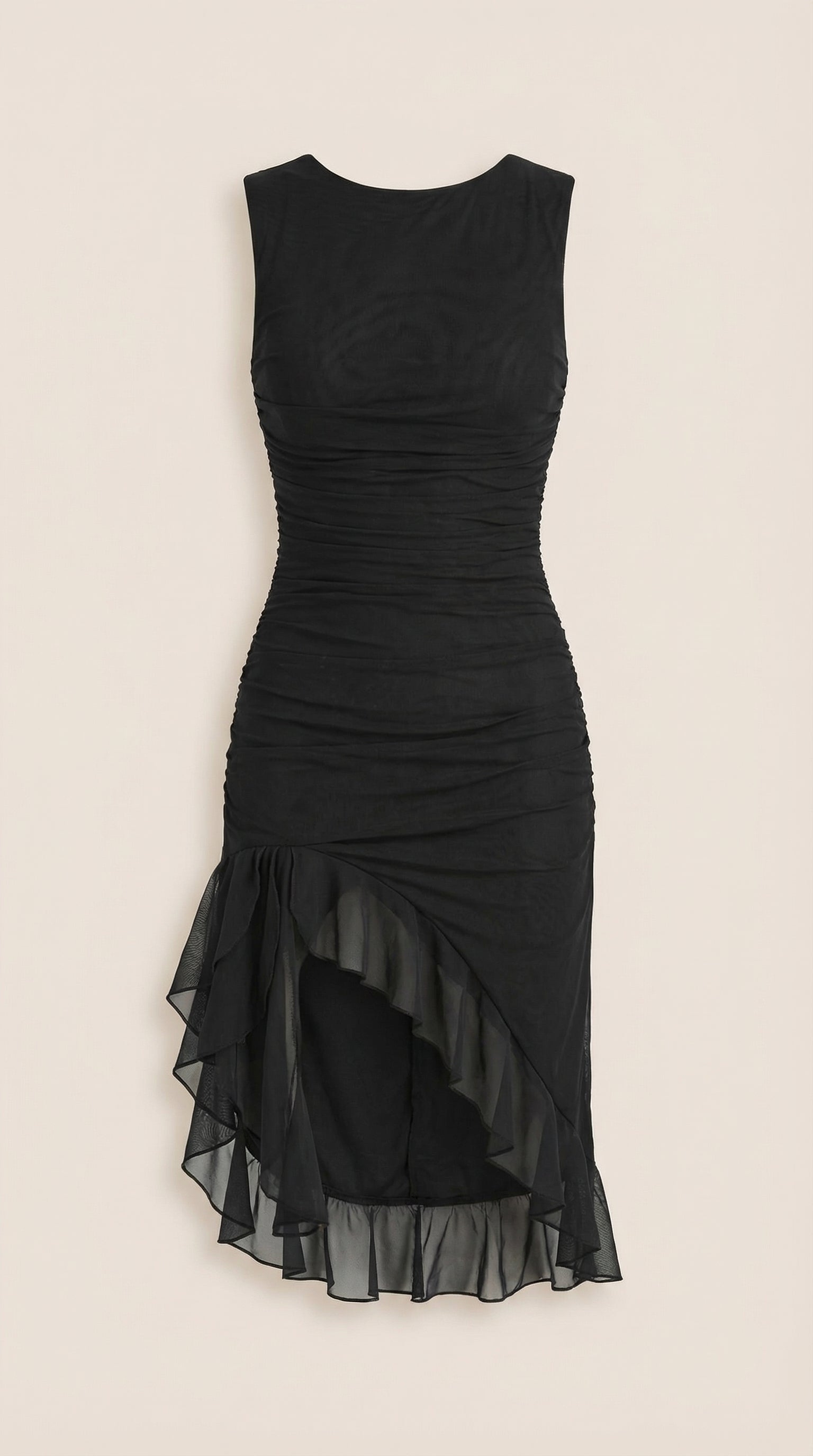 Ramora - Midi Dress with Ruffles