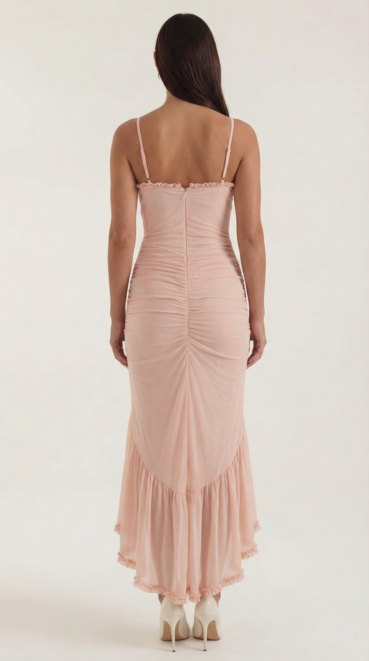 Elarisse - Plynulé maxi večerní šaty elegantní