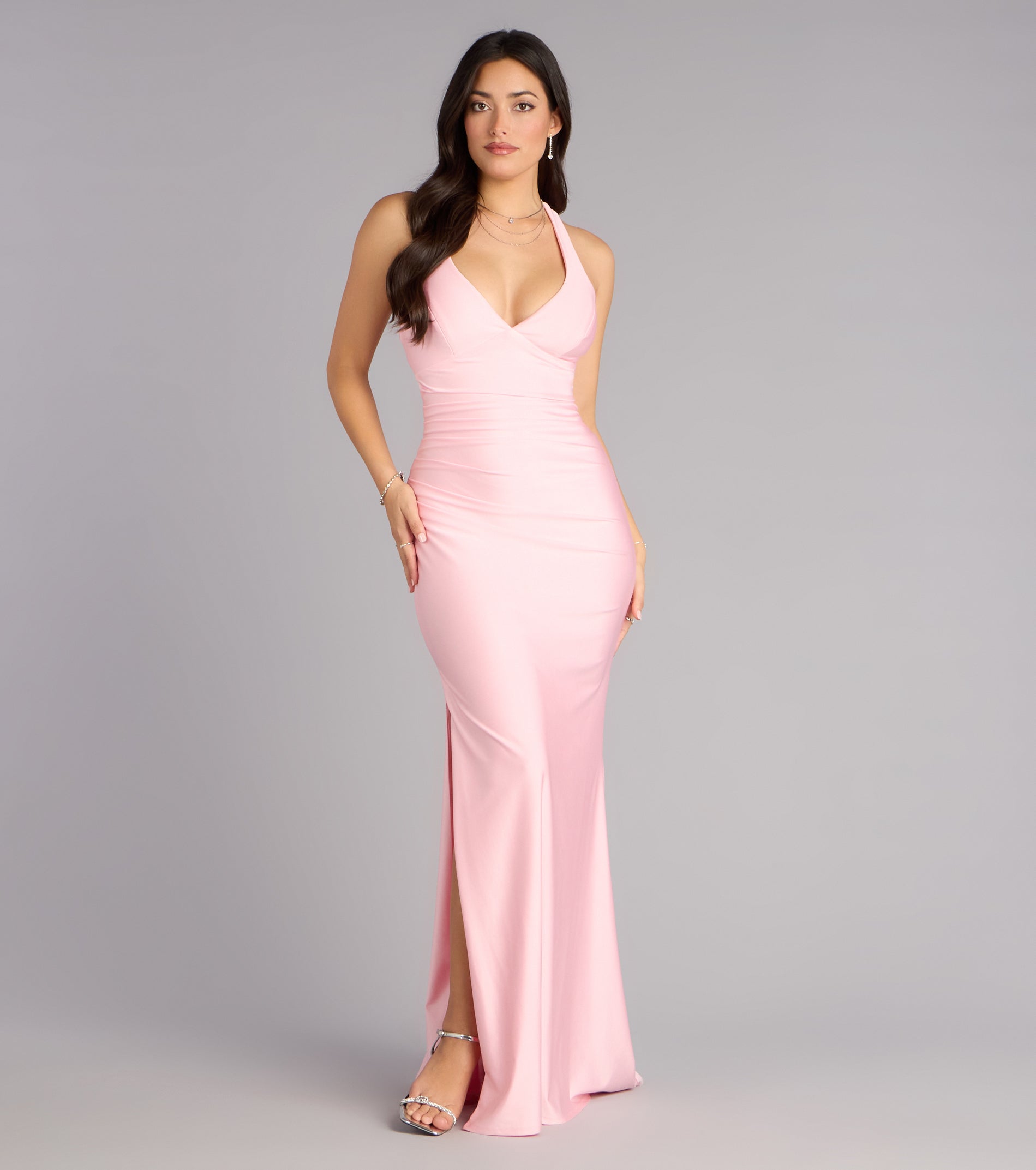 Zena - Elegantní mořská panna maxi šaty