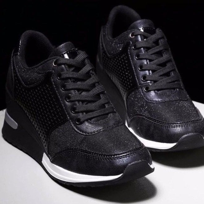 Alessia | Damen Sneaker Mit Plateau | Bequem