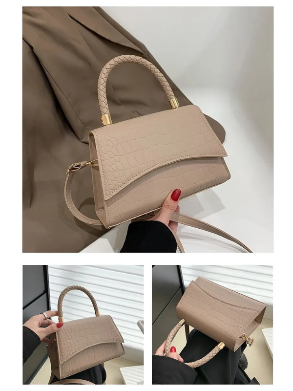 Sheryl - Elegante borsa a mano con manico superiore