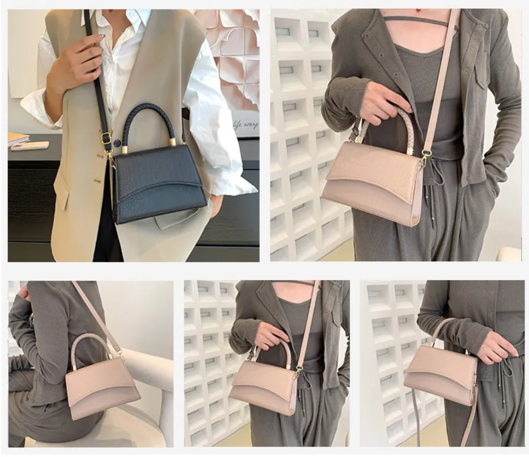 Sheryl - Elegante borsa a mano con manico superiore