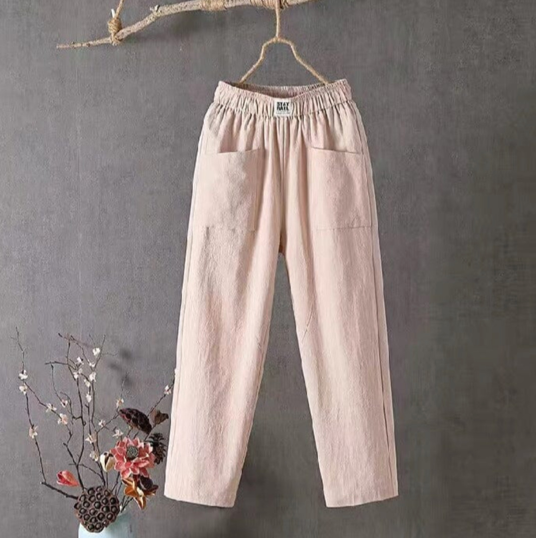 Avarelle - Pantalones de verano ligeros para mujer