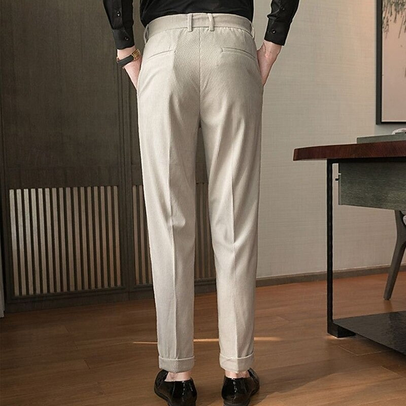 Cordhose Herren mit Knopfverschluss | Klassisch & Lang