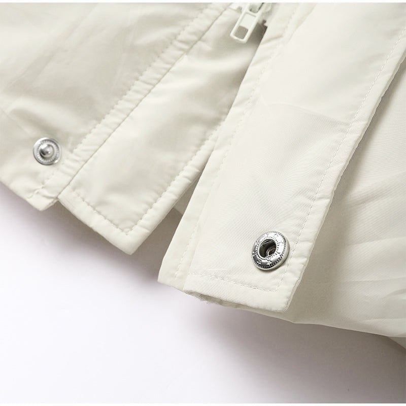 Manteau en duvet long femme avec boutons-pression | Hiver