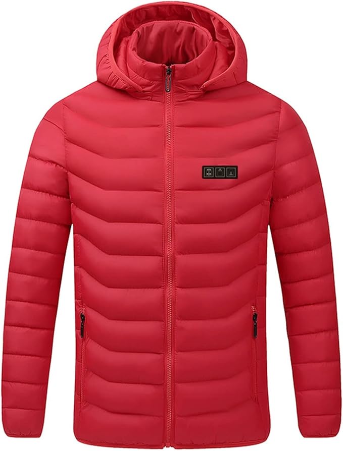 Damen Beheizbare Jacke Stepp Mit Kapuze | Winter
