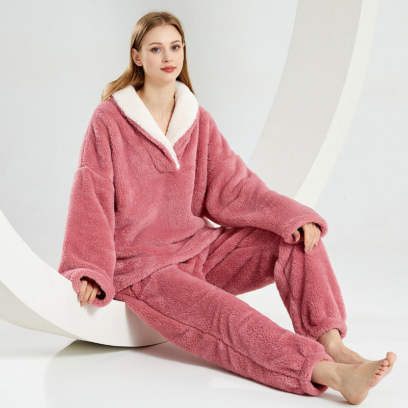 Damen Christmas Pyjama Mit Hose Und Oberteil | Winter