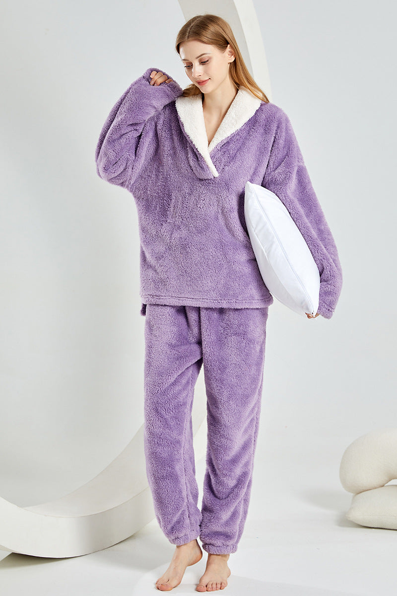 Damen Christmas Pyjama Mit Hose Und Oberteil | Winter