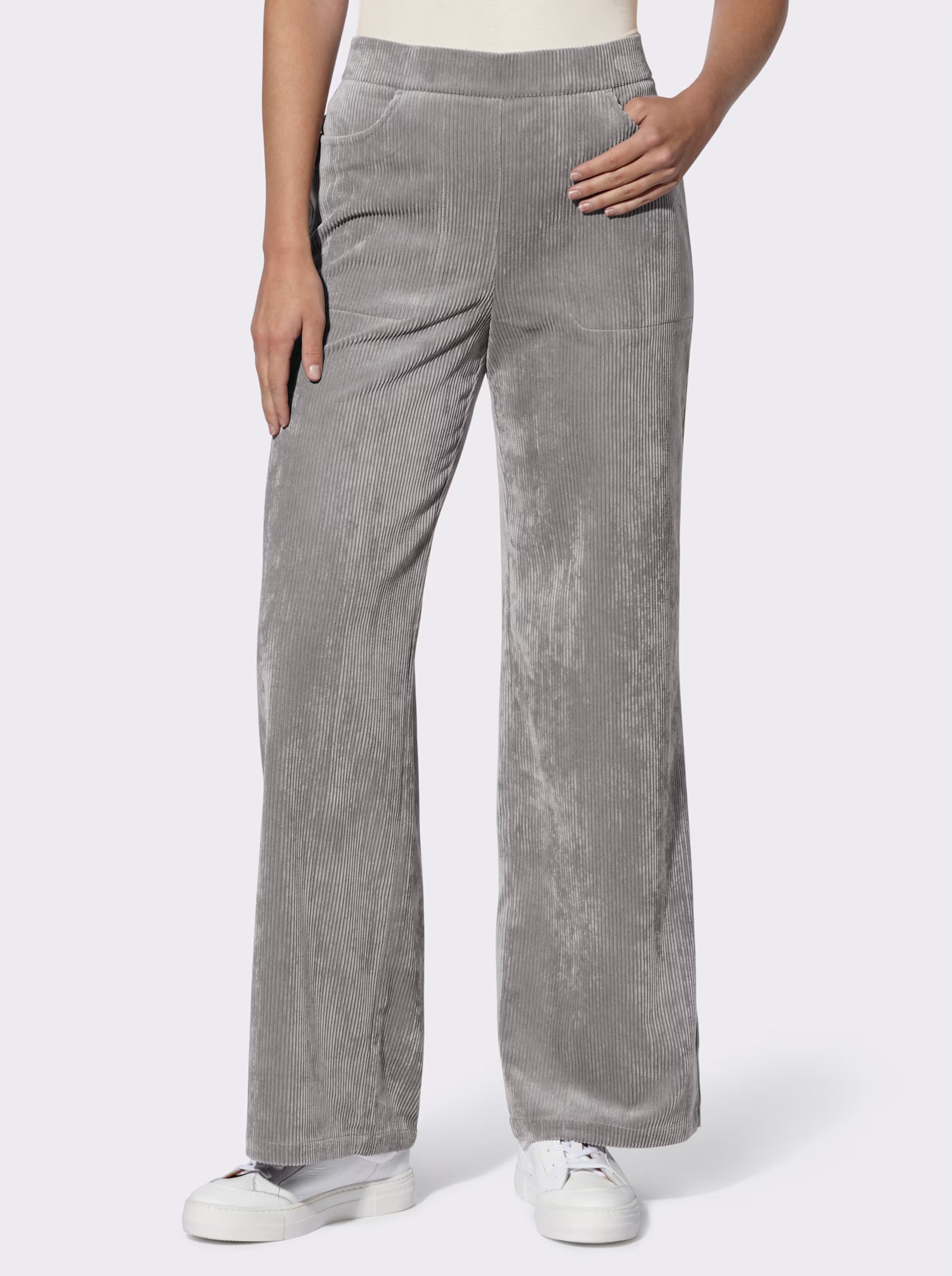 Damen Cordhose Mit Taschen | Lang