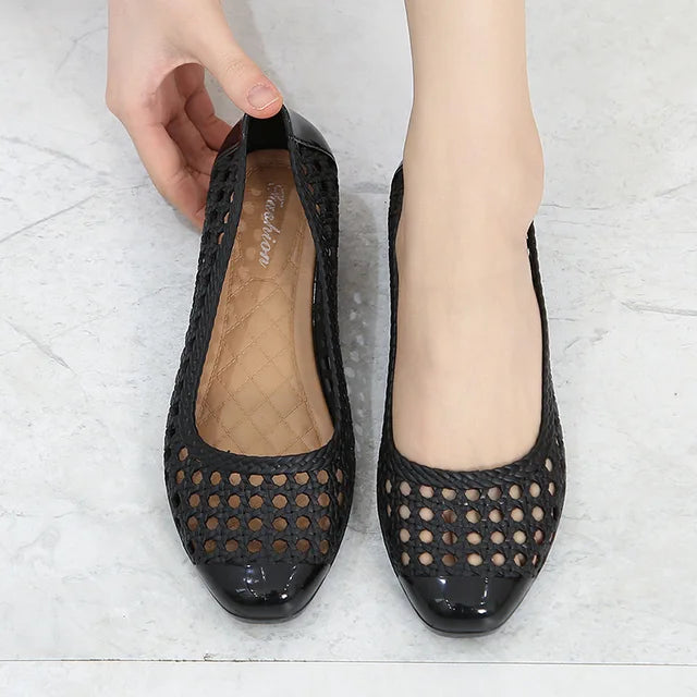 Damen Dirndl Ballerinas Mit Muster | Oktoberfest