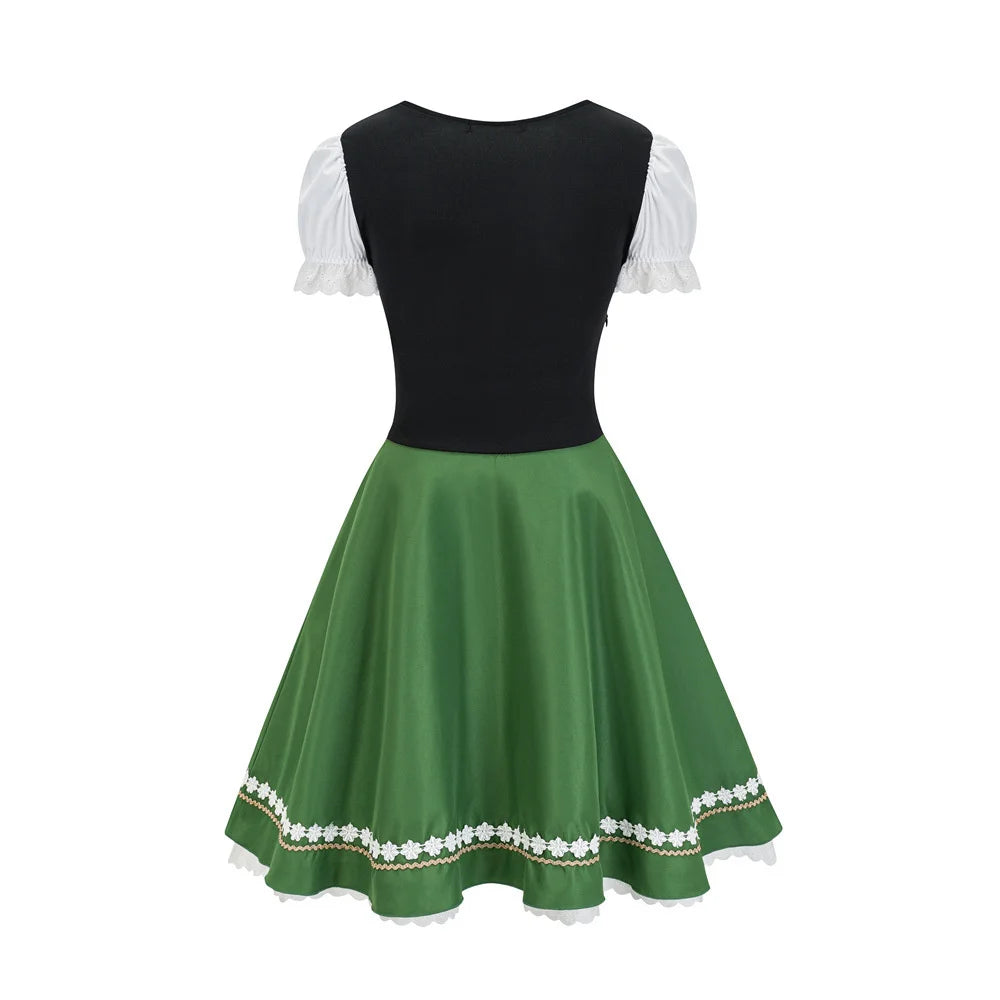 Damen Dirndl Mit Bluse Und Schnürung | Oktoberfest