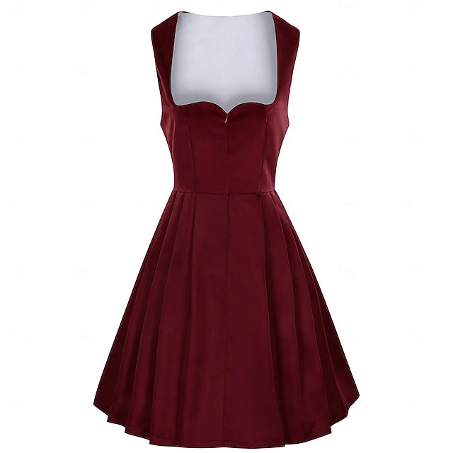 Damen Dirndl Mit Schleife Und Muster | Oktoberfest