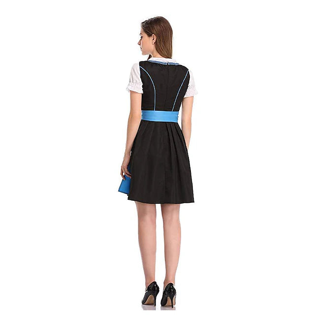 Damen Dirndl Mit Schürze Und Schnürung | Oktoberfest