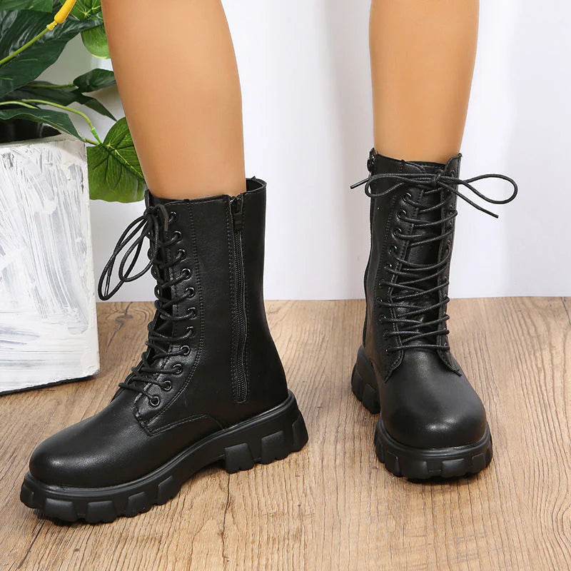 Damen Hohe Oktoberfest Dirndl Schuhe | Plateau