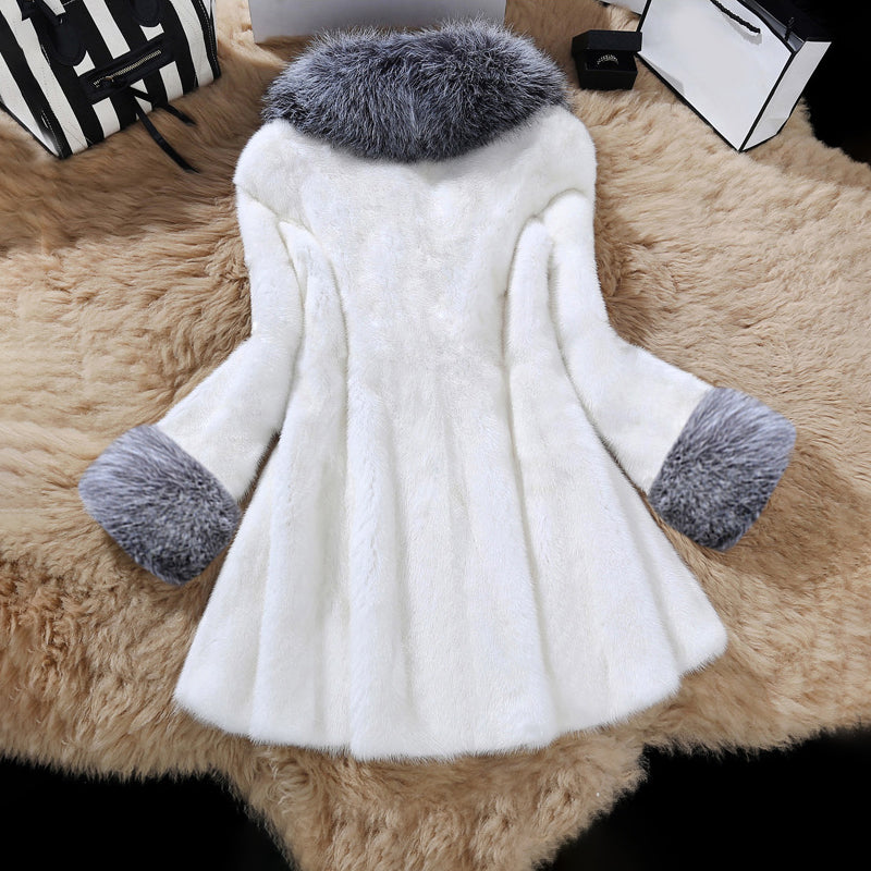 Damen Mantel Mit Breitem Kragen | Winter