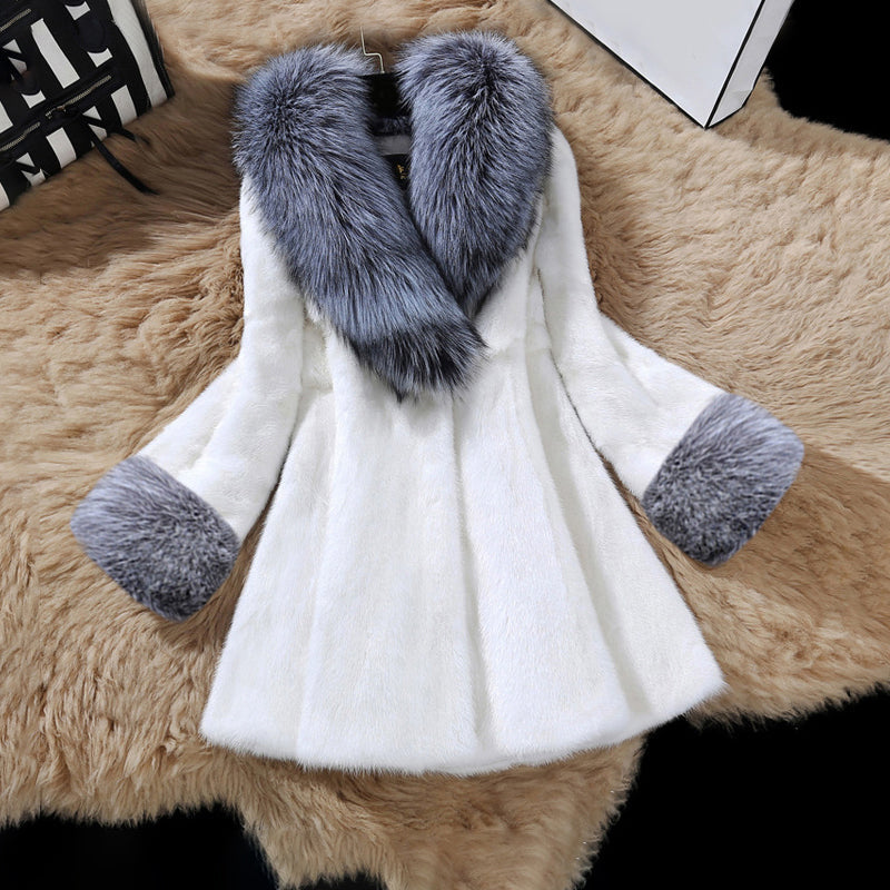 Damen Mantel Mit Breitem Kragen | Winter
