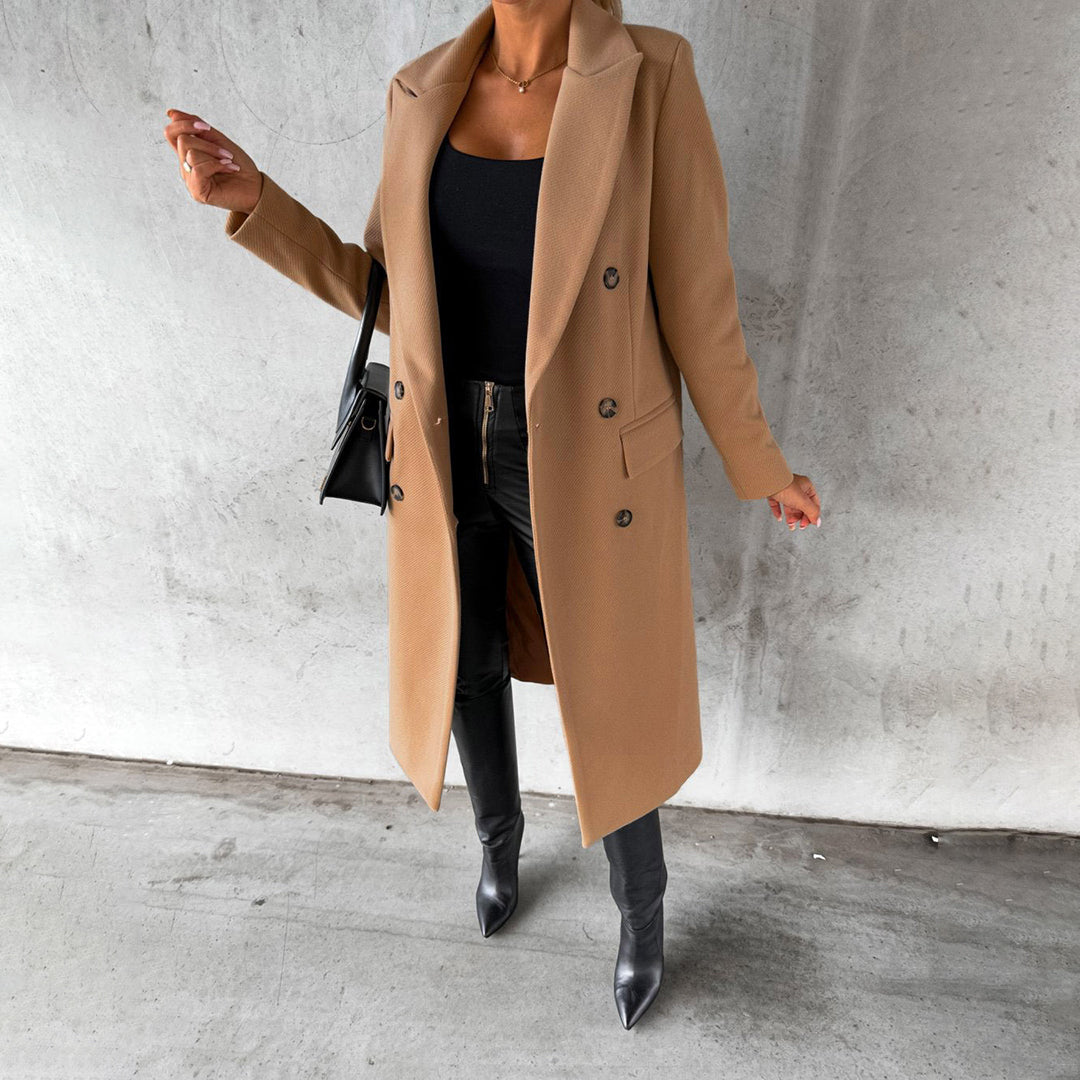 Damen Mantel Mit Knöpfen | Winterjacke