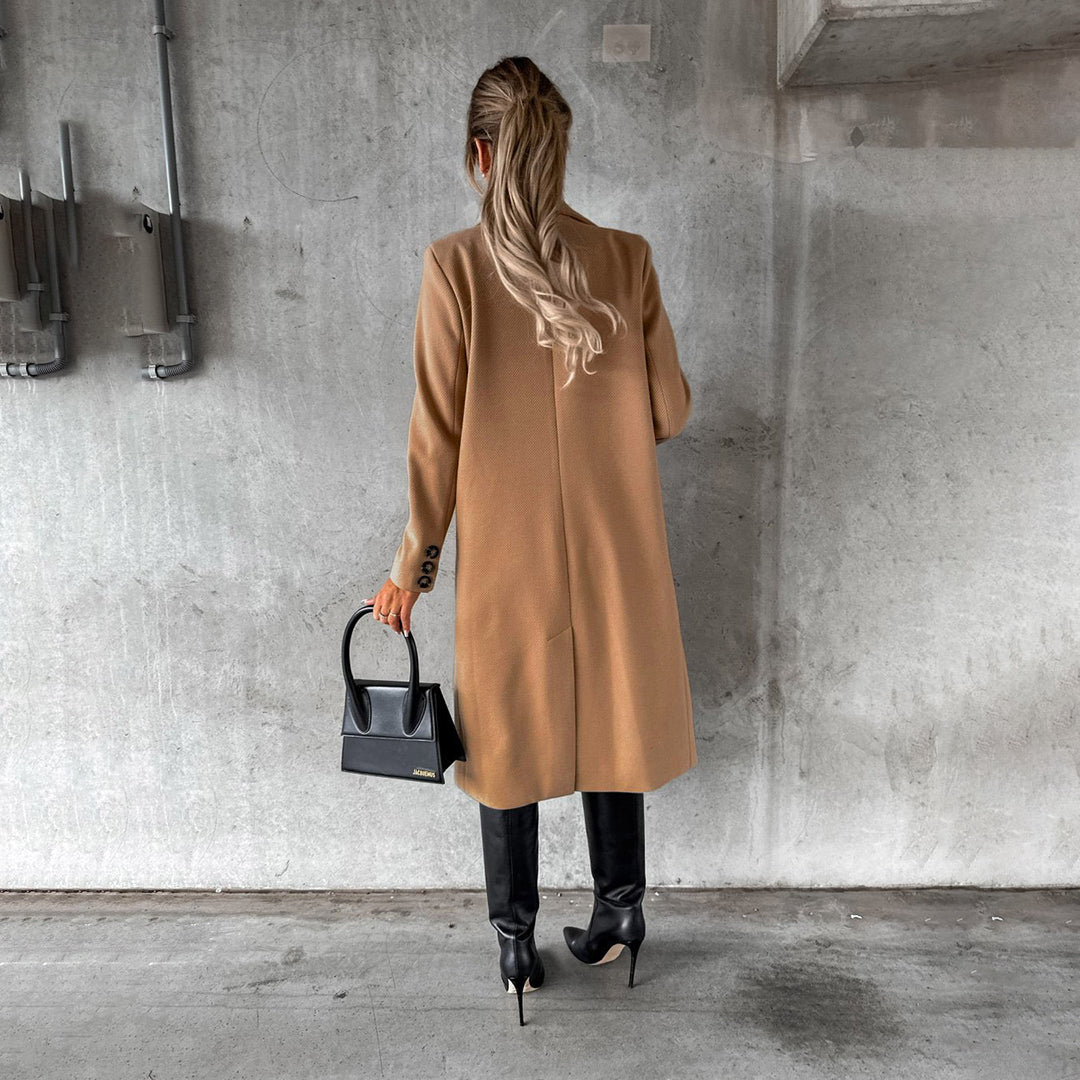 Damen Mantel Mit Knöpfen | Winterjacke