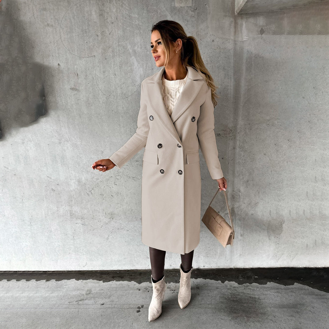 Damen Mantel Mit Knöpfen | Winterjacke