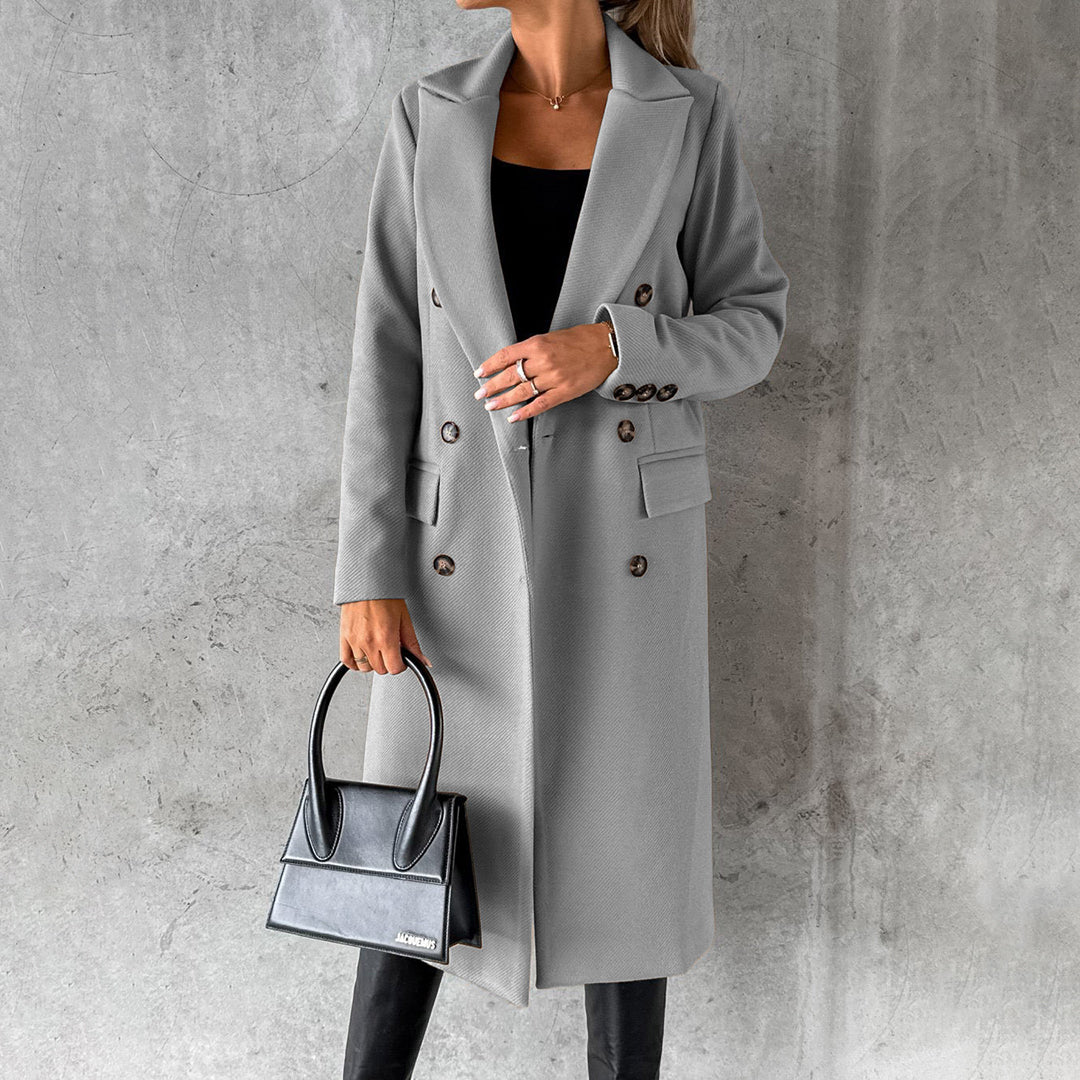 Damen Mantel Mit Knöpfen | Winterjacke
