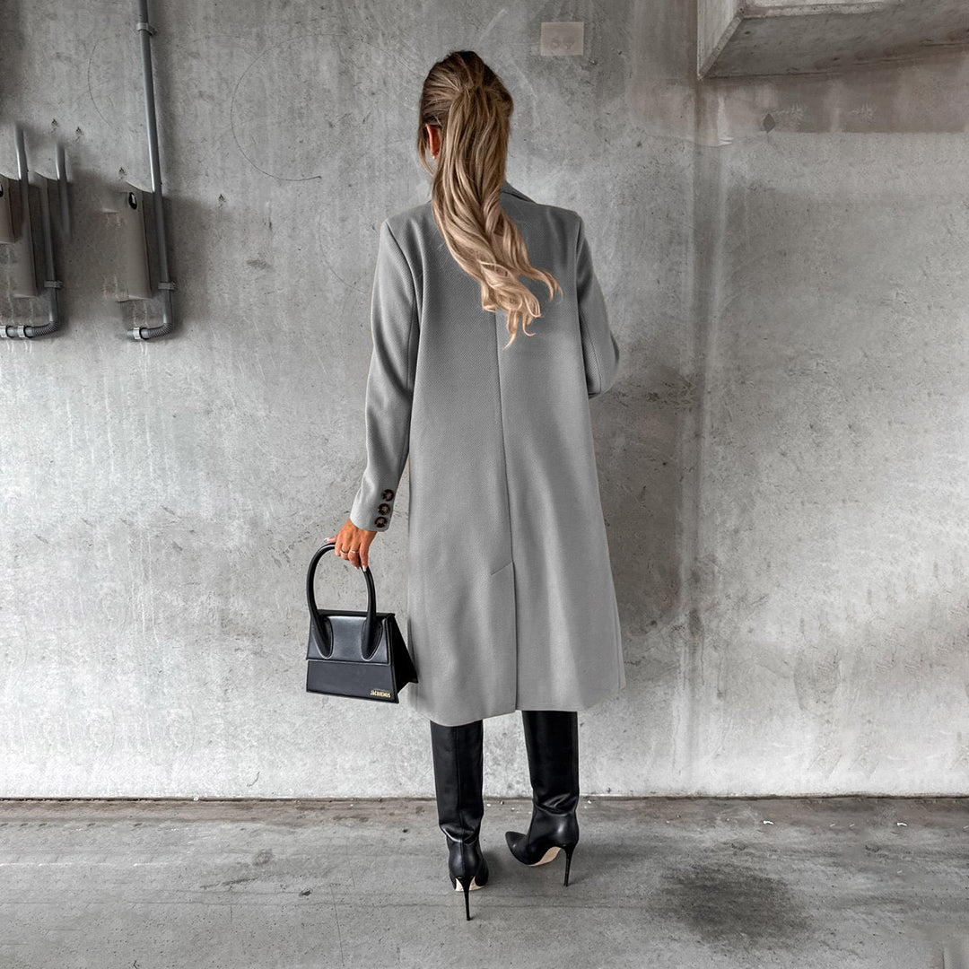 Damen Mantel Mit Knöpfen | Winterjacke