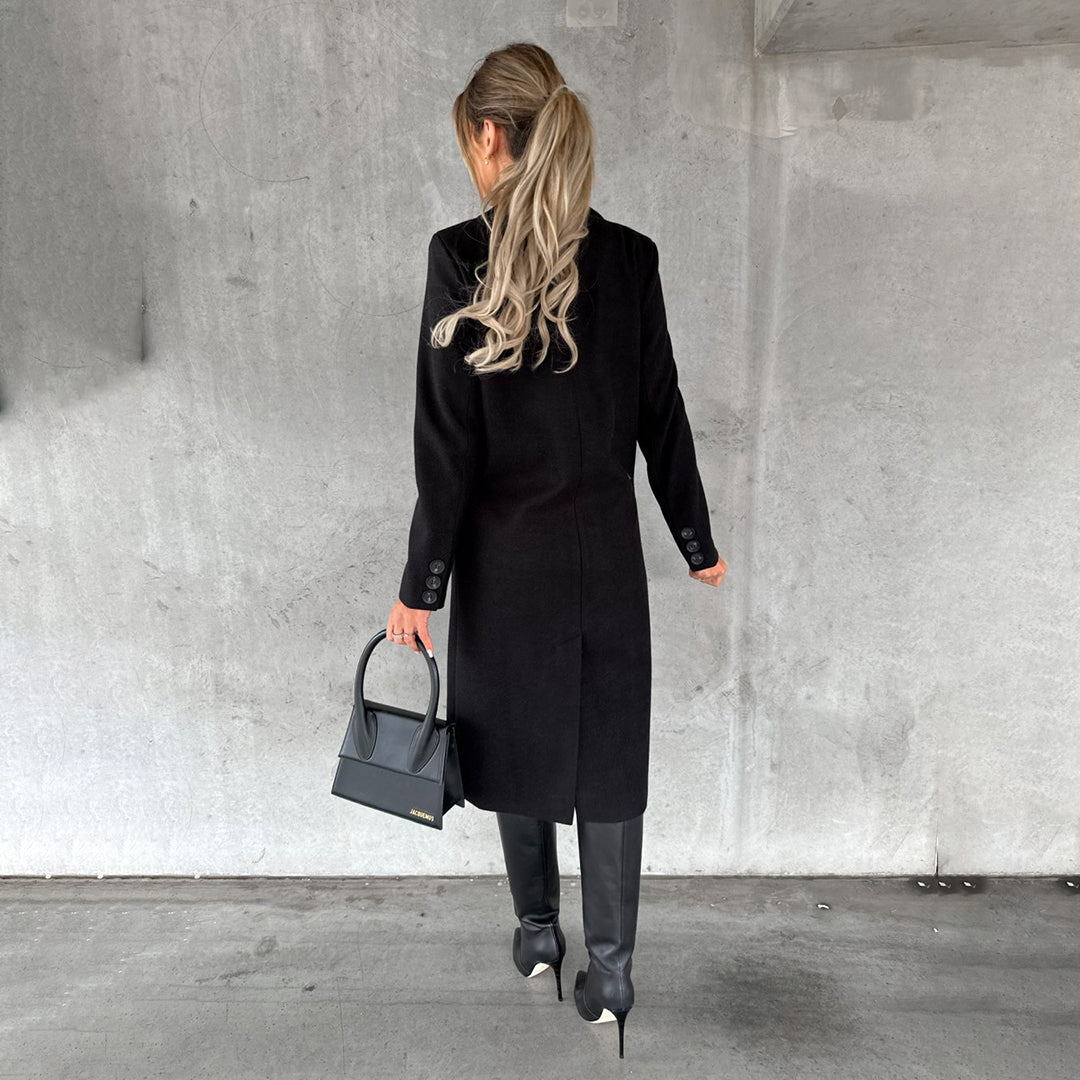 Damen Mantel Mit Knöpfen | Winterjacke