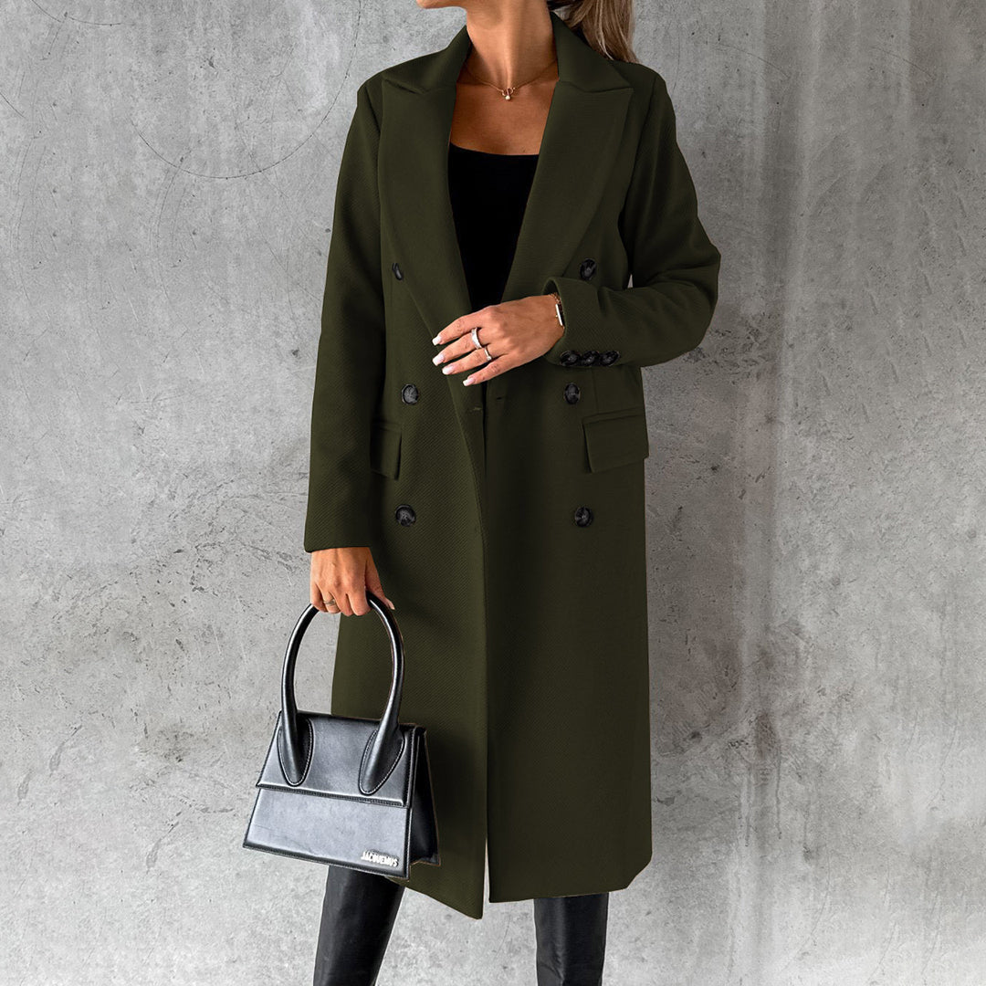 Damen Mantel Mit Knöpfen | Winterjacke
