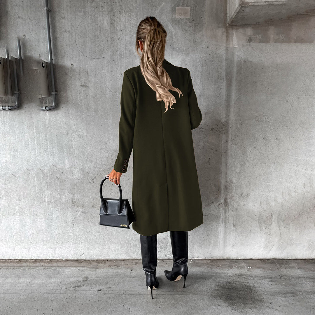 Damen Mantel Mit Knöpfen | Winterjacke