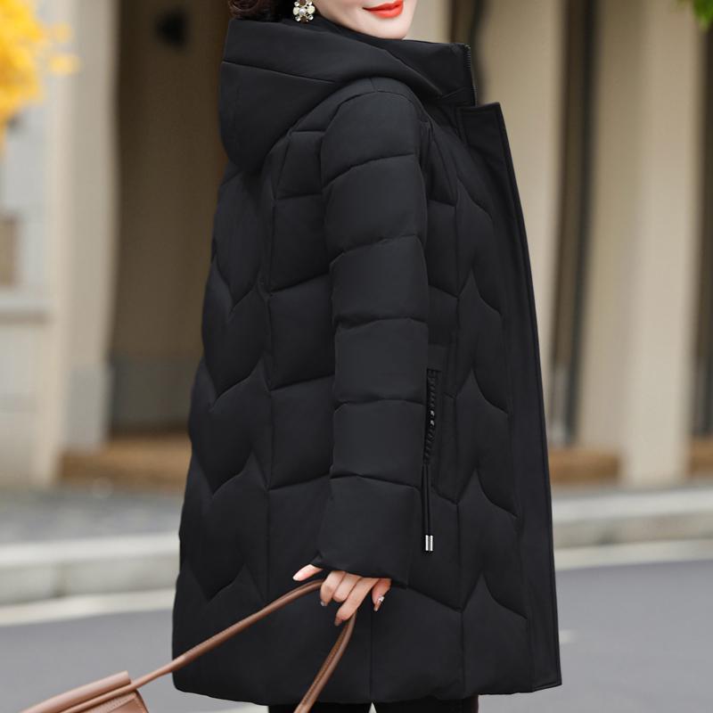 Damen Parka Mit Kapuze Und Steppdesign | Winter