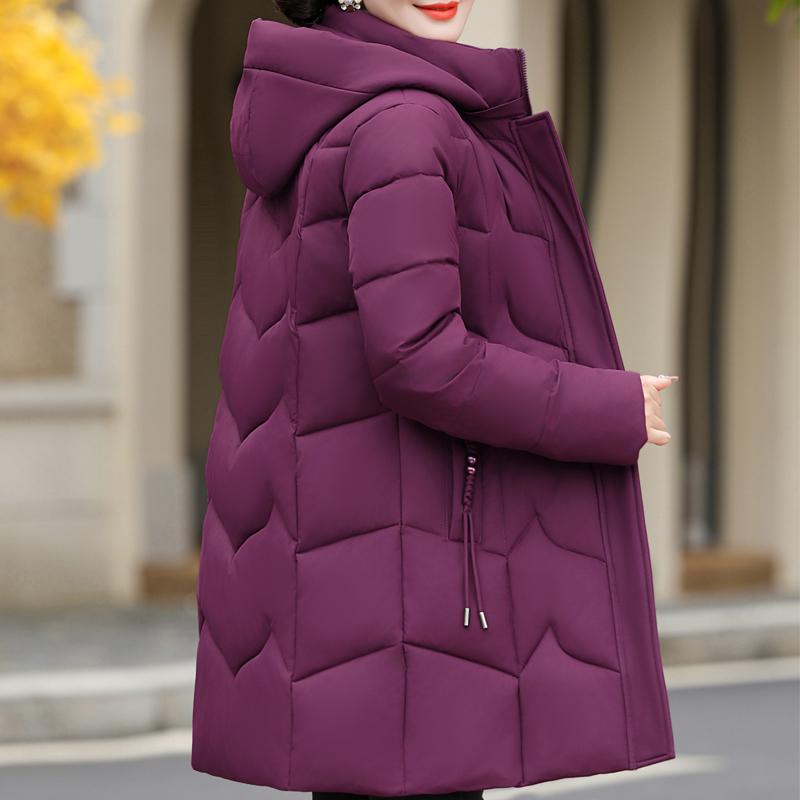 Damen Parka Mit Kapuze Und Steppdesign | Winter