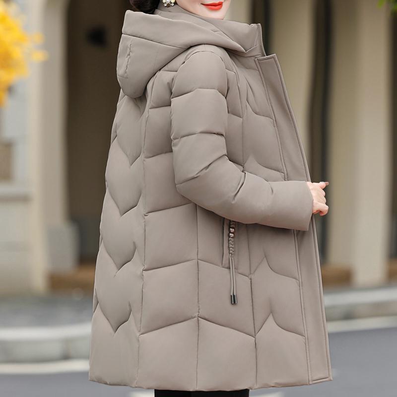 Damen Parka Mit Kapuze Und Steppdesign | Winter
