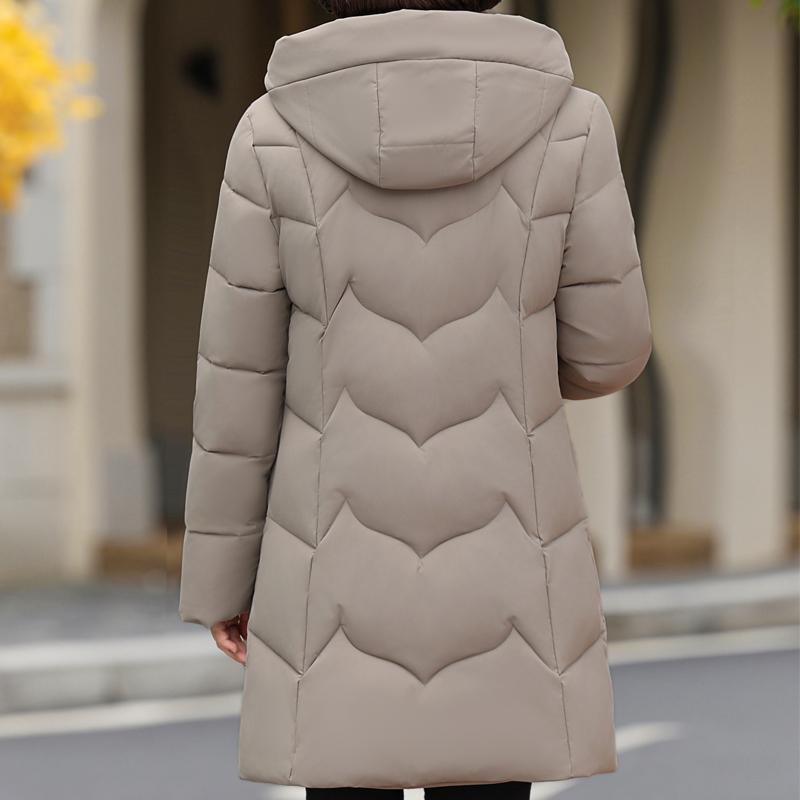 Damen Parka Mit Kapuze Und Steppdesign | Winter