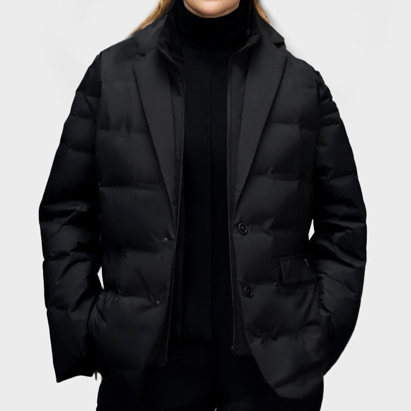 Damen Pufferjacke Mit Reverskragen | Stepp