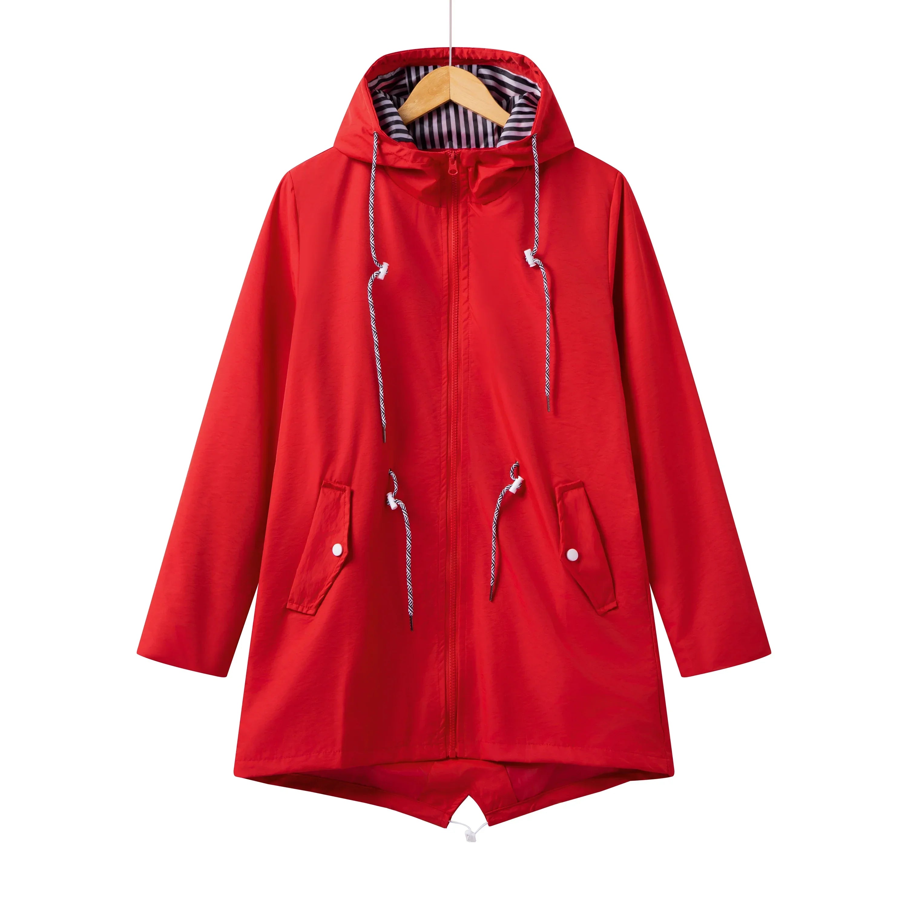Damen Regenjacke Kapuze | Übergangs