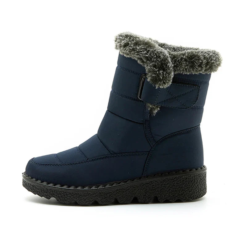 Damen Schneeschuhe Hohe Stiefel Mit Profilsohle | Gefüttert