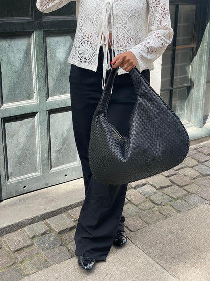 Damen Schultertaschen Geflochten Groß | Hobo