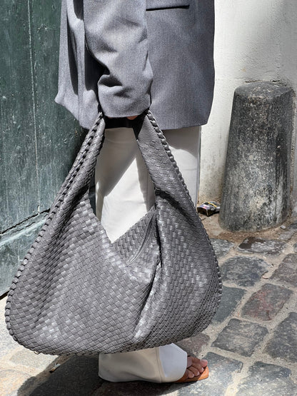 Damen Schultertaschen Geflochten Groß | Hobo
