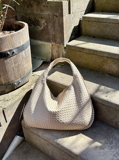 Damen Schultertaschen Geflochten Groß | Hobo
