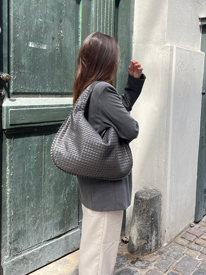 Damen Schultertaschen Geflochten Groß | Hobo