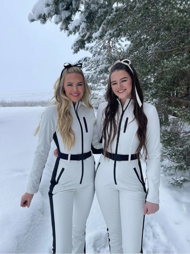 Damen Skianzug Einteilig Elegant | Winter