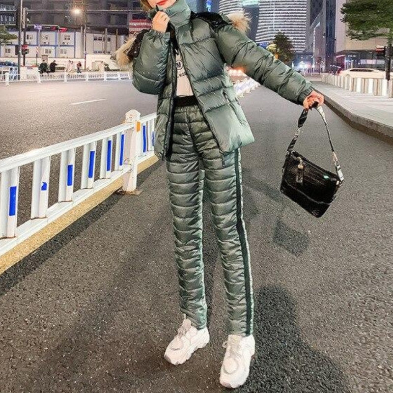 Damen Skianzug Mit Kapuze | Bequemer Winter