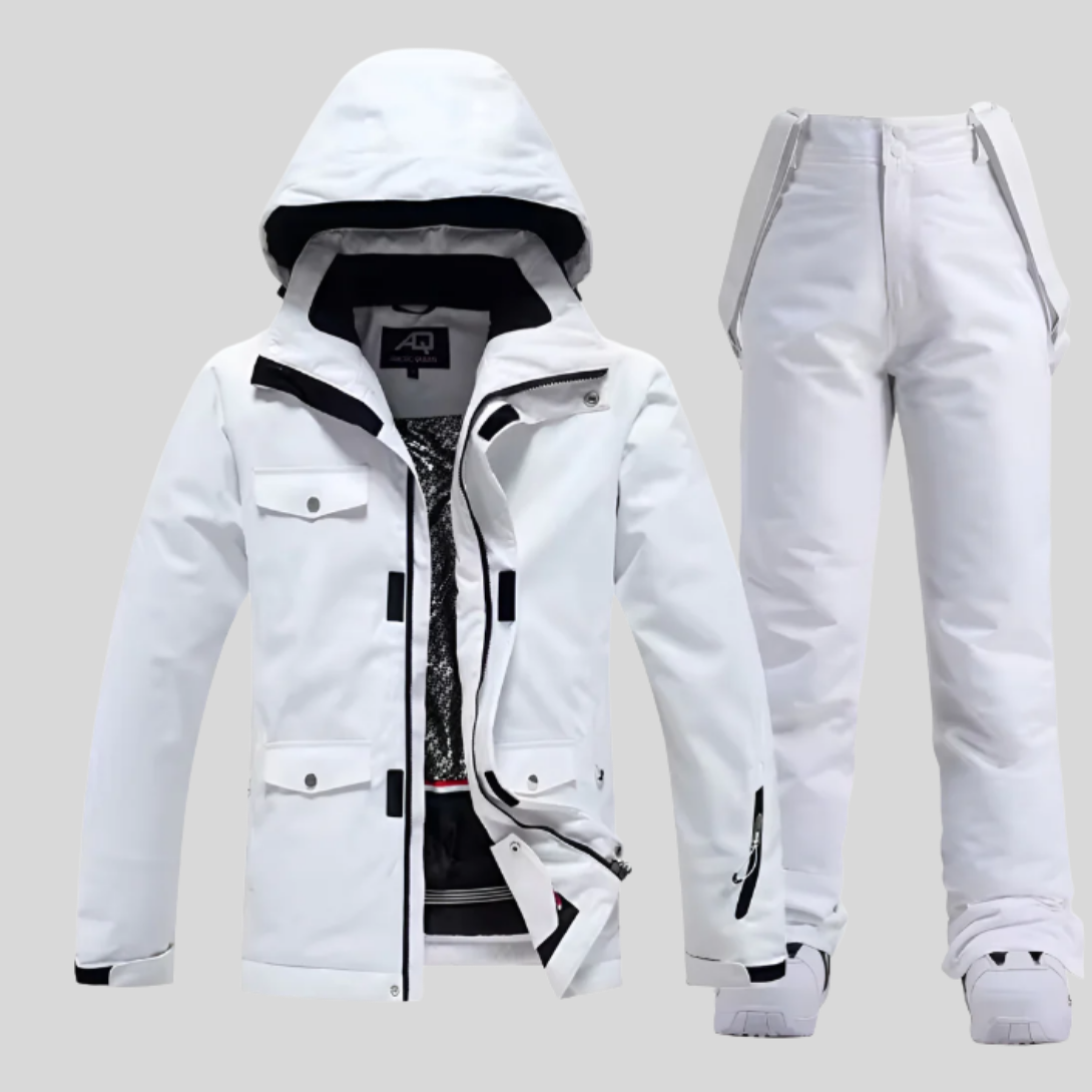Damen Skianzug Set Mit Kapuze Und Hose | Schnee
