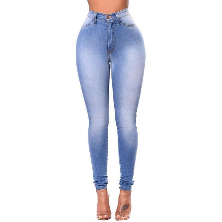 Damen Skinny Jeans High Waist | Figurbetont