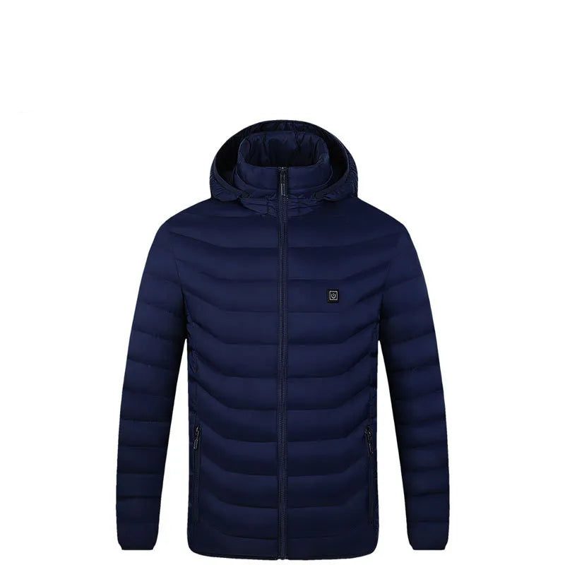 Damen Stepp Beheizbare Jacke Mit Kapuze | Winter