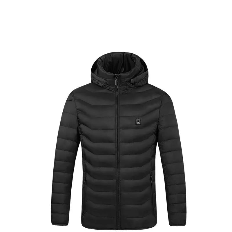 Damen Stepp Beheizbare Jacke Mit Kapuze | Winter