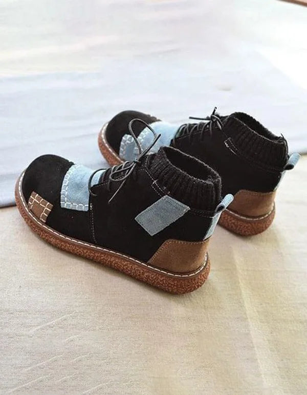 Damen Stiefeletten Mit Schnürung | Bequem