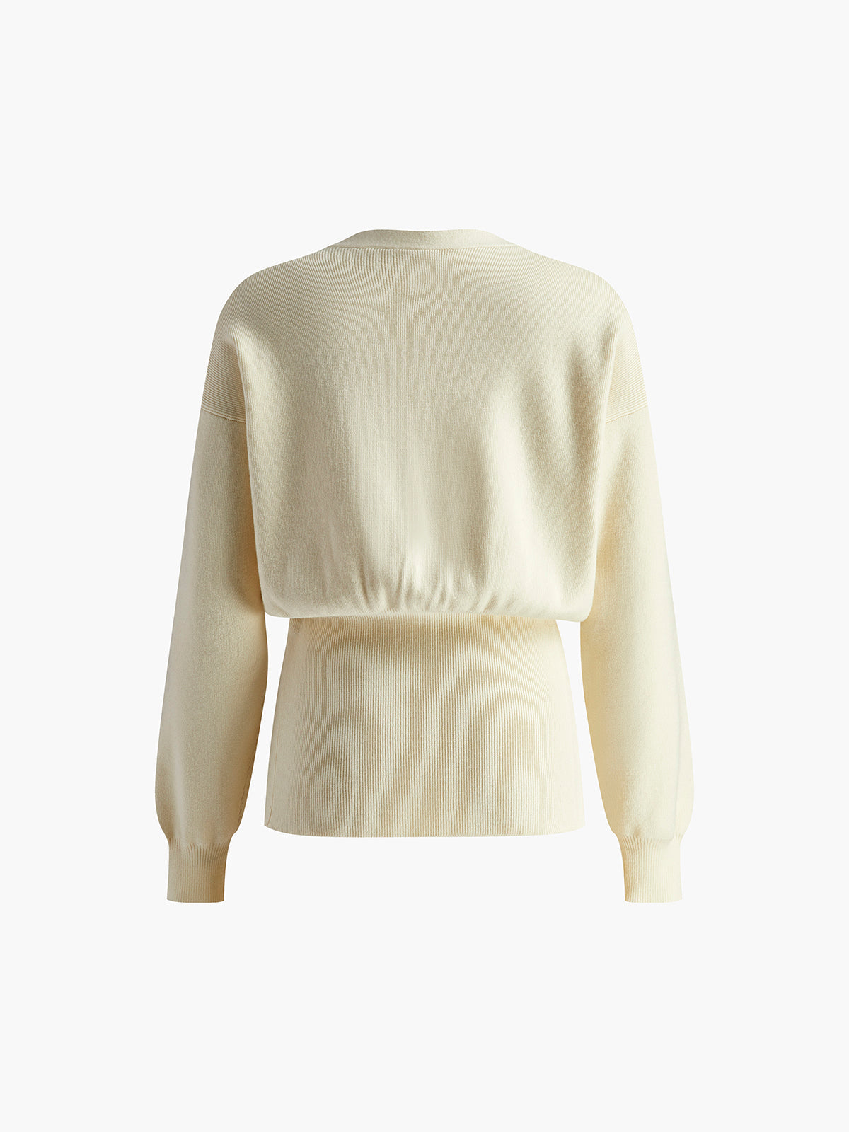 Damen Strickjacke Mit V-Ausschnitt Und Schmuckknopf | Elegant